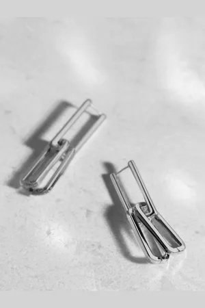 mint&berry Link Drop Earrings