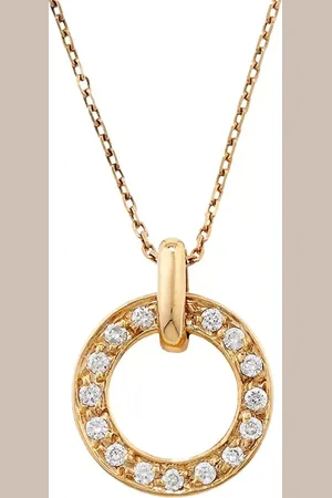 London Road 9ct Gold Diamond Meridian Pendant