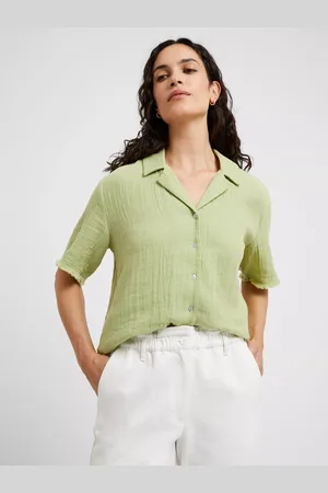 Great Plains Fray Edge Cotton Shirt