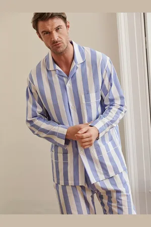 British Boxers Crisp Cotton Striped Pyjamas