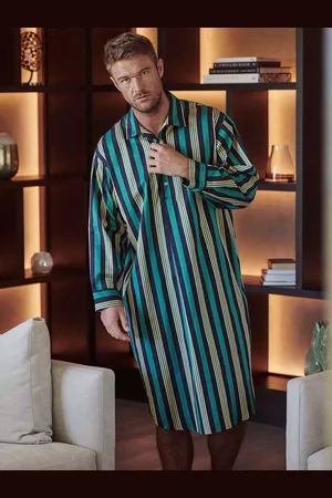 British Boxers Regimental Satin Stripe Nightshirt