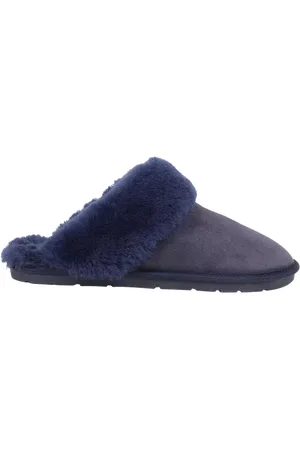 JONES BOOTMAKER Bella-Rose Sheepskin Mule Slippers