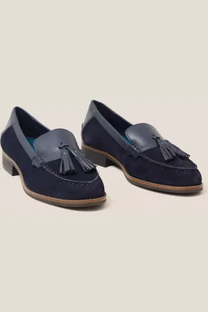 White Stuff Elba Leather And Suede Loafers