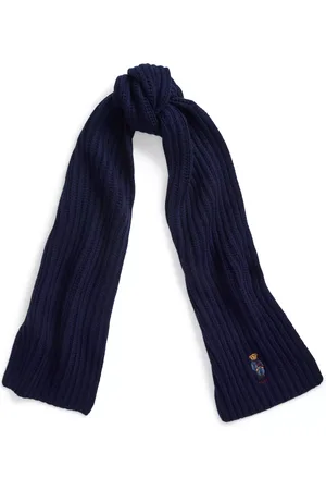Ralph Lauren Polo Bear Wool Blend Scarf