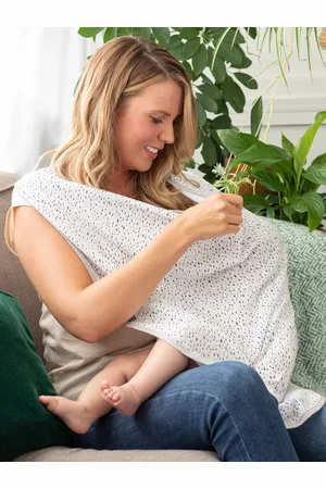 Cheeky Chompers 6-in-1 Muslin Breastfeeding Cover, Speckle