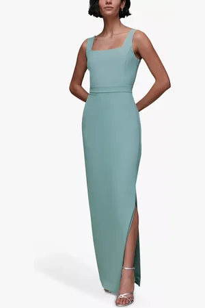 Whistles Mila Square Neck Maxi Dress