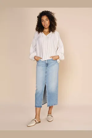 Mos Mosh Mella Midi Denim Skirt