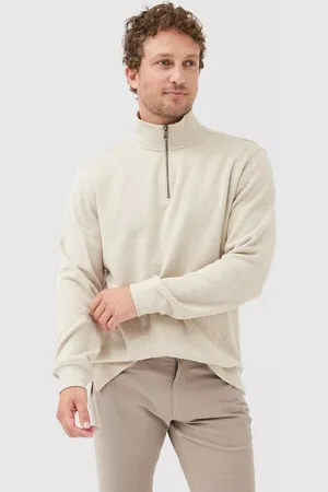 Rodd & Gunn Alton Ave Cotton Quarter Zip Neck Sweatshirt
