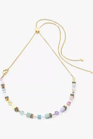 COEUR DE LION GeoCUBE® Iconic Nature Pastel Chain Necklace