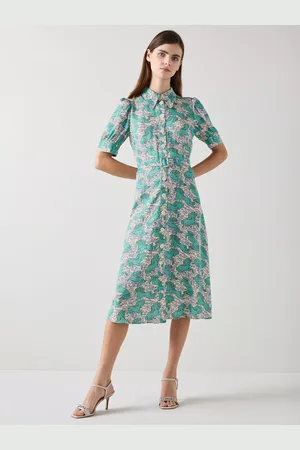 L.K. Bennett Valerie Midi Shirt Dress