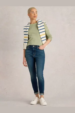 White Stuff Holly Organic Cotton Blend Skinny Jeans