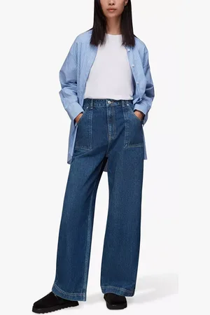 Whistles Raya High Rise Straight Jeans