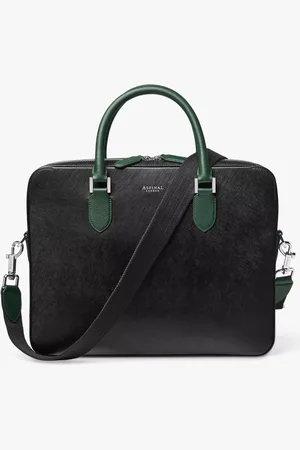 ASPINAL OF LONDON Leather Slim Briefcase