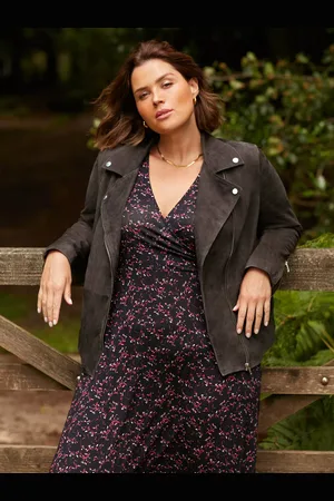 Live Unlimited London Curve Suede Jacket