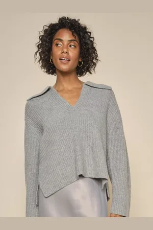 Mos Mosh Iva Collared Pure Wool Jumper