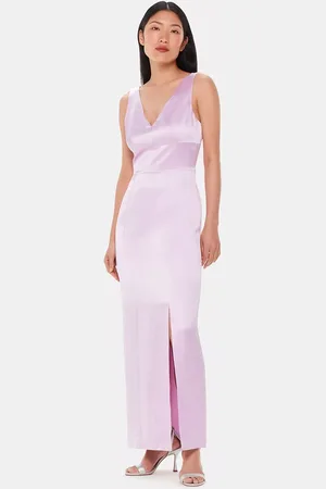 Whistles Charlotte Satin Maxi Dress
