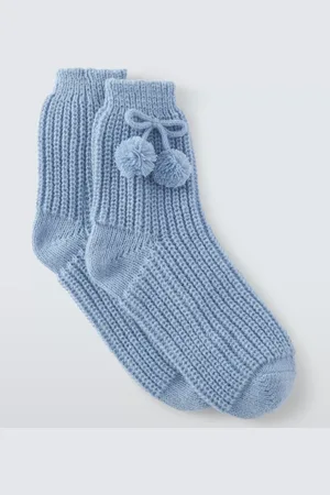 John Lewis Chunky Ribbed Lounge Socks