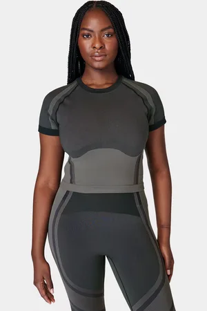 Sweaty Betty Silhouette Sculpt Seamless Short Sleeve Top