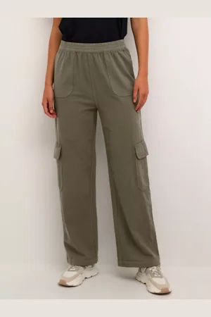 Kaffe Naya Elastic Waist Cargo Trousers