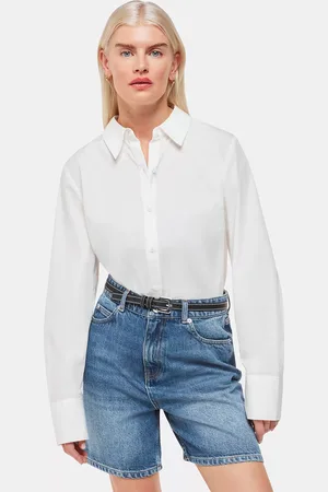 Whistles Petite Authentic Denim Shorts