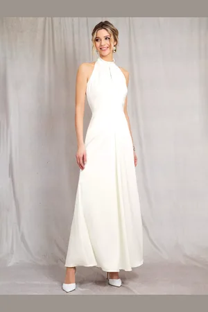 Alie Street Gia Halterneck Satin Dress