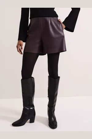 Phase Eight Aubrina Faux Leather Shorts
