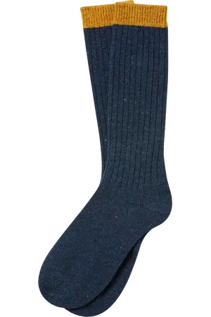 CELTIC & CO. Donegal Wool Silk Cashmere Blend Boot Socks