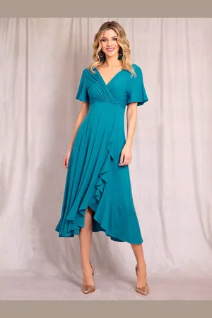 Alie Street Waterfall Midi Dress
