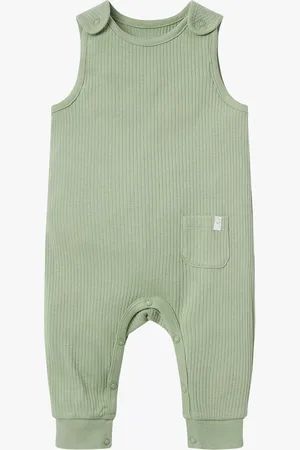 Mori Baby Ribbed Romper
