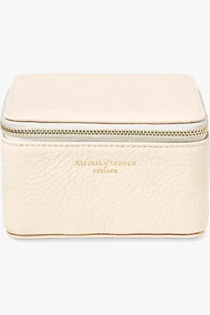 ASPINAL OF LONDON Travel Watch & Ring Box