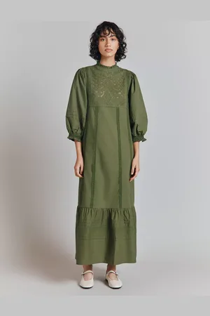 Ghost Frances Cotton Poplin Dress