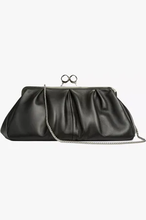 L.K. Bennett Lana Leather Clutch Bag