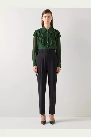 L.K. Bennett Margaux Ruffle Top