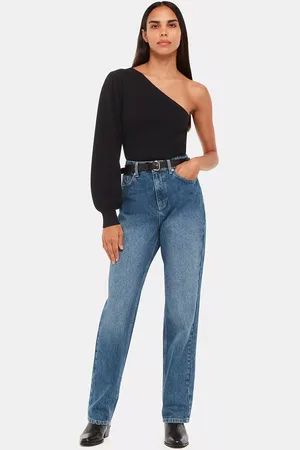 Whistles Asymmetric Knit Top