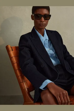 Reiss Maya Denim Blazer