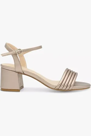 Paradox London Ilaria Mid Block Heel Tubular Sandals