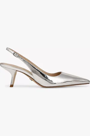 Sam Edelman Bianka Metallic Pointed Slingback Courts