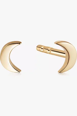Daisy London Crescent Moon Stud Earrings