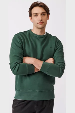 Aubin Vestry Crew Neck Cotton Sweatshirt