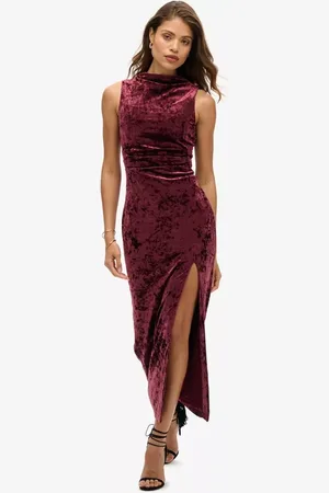 Superdry Velvet Maxi Dress