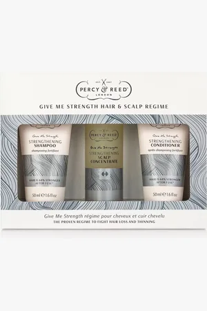 Percy & Reed Give Me Strength Hair Scalp Regime Haircare Gift Set