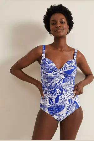 Phase Eight Shell Print Tankini Top
