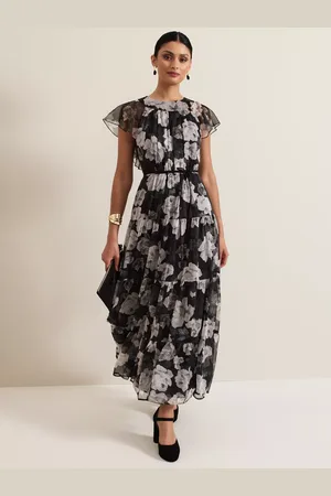 Phase Eight Jordine Floral Tiered Midaxi Dress