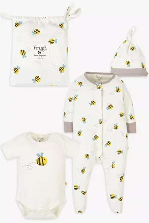 Frugi Baby Buzzy Bee Baby Gift Set