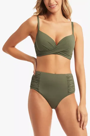 SEA LEVEL High Waist Bikini Bottoms