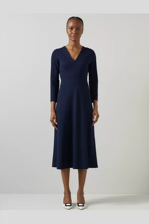 L.K. Bennett Lauren Ponte Midi Dress