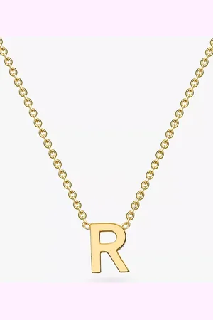 IBB 9ct Yellow Gold Initial Necklace