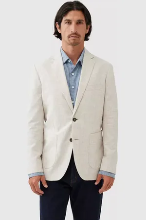Rodd & Gunn Chaslands Cotton Linen Slim Fit Blazer