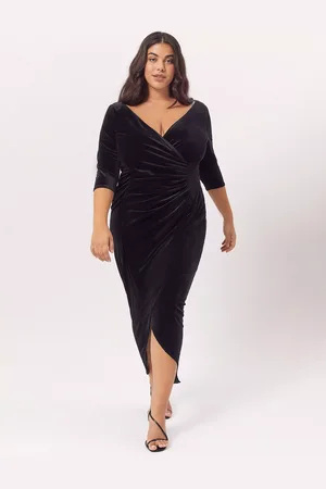 Scarlett & Jo Velvet Bodycon Dress