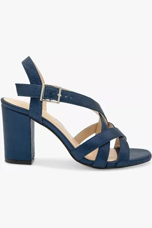Paradox London Hilde Wide Fit Block Heel Sandals